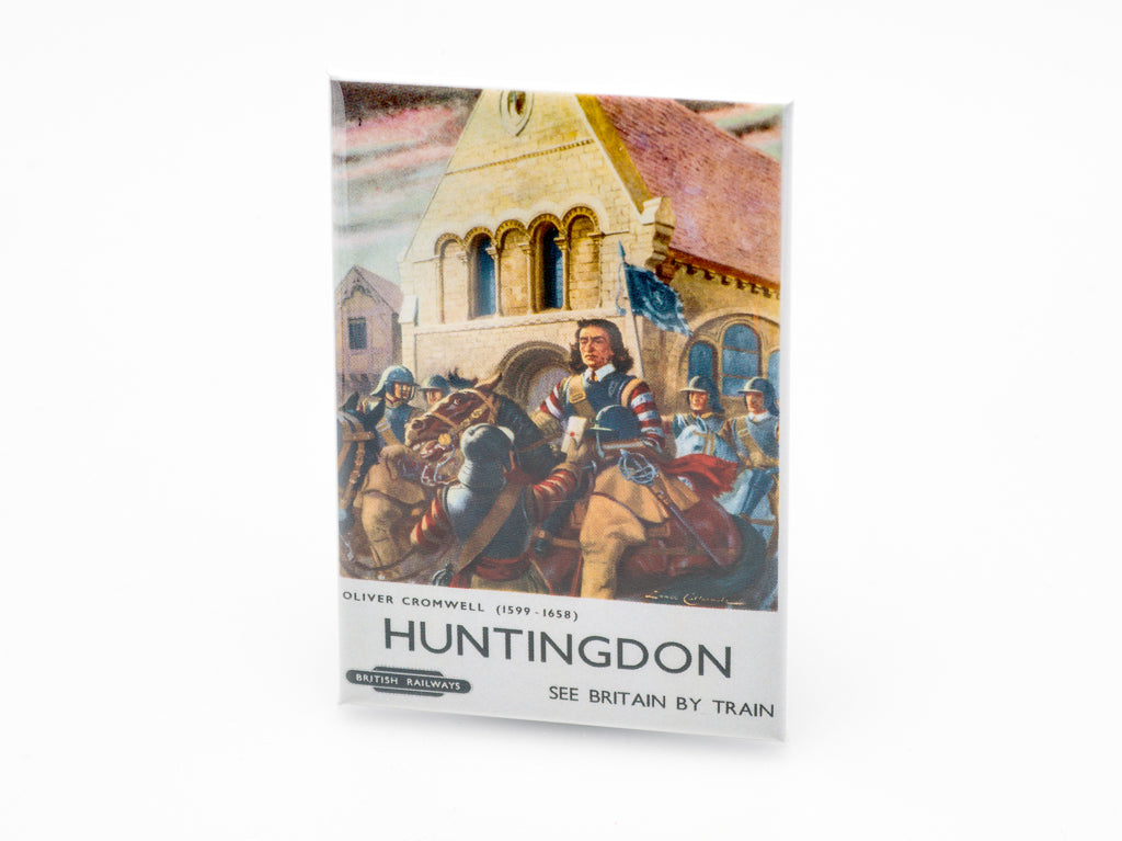 Huntingdon Railway Image Magnet