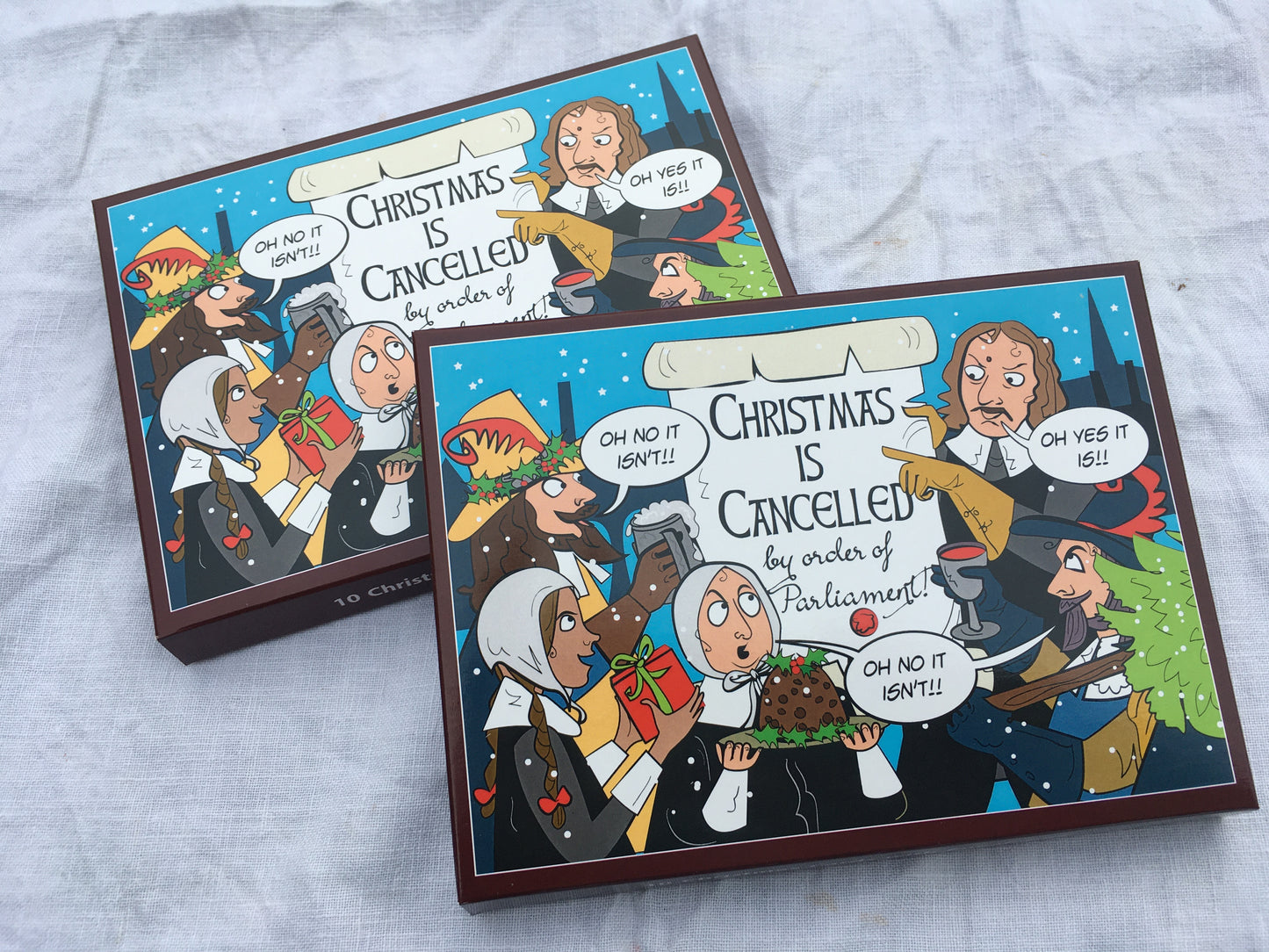 Christmas is Cancelled Cartoon Cards