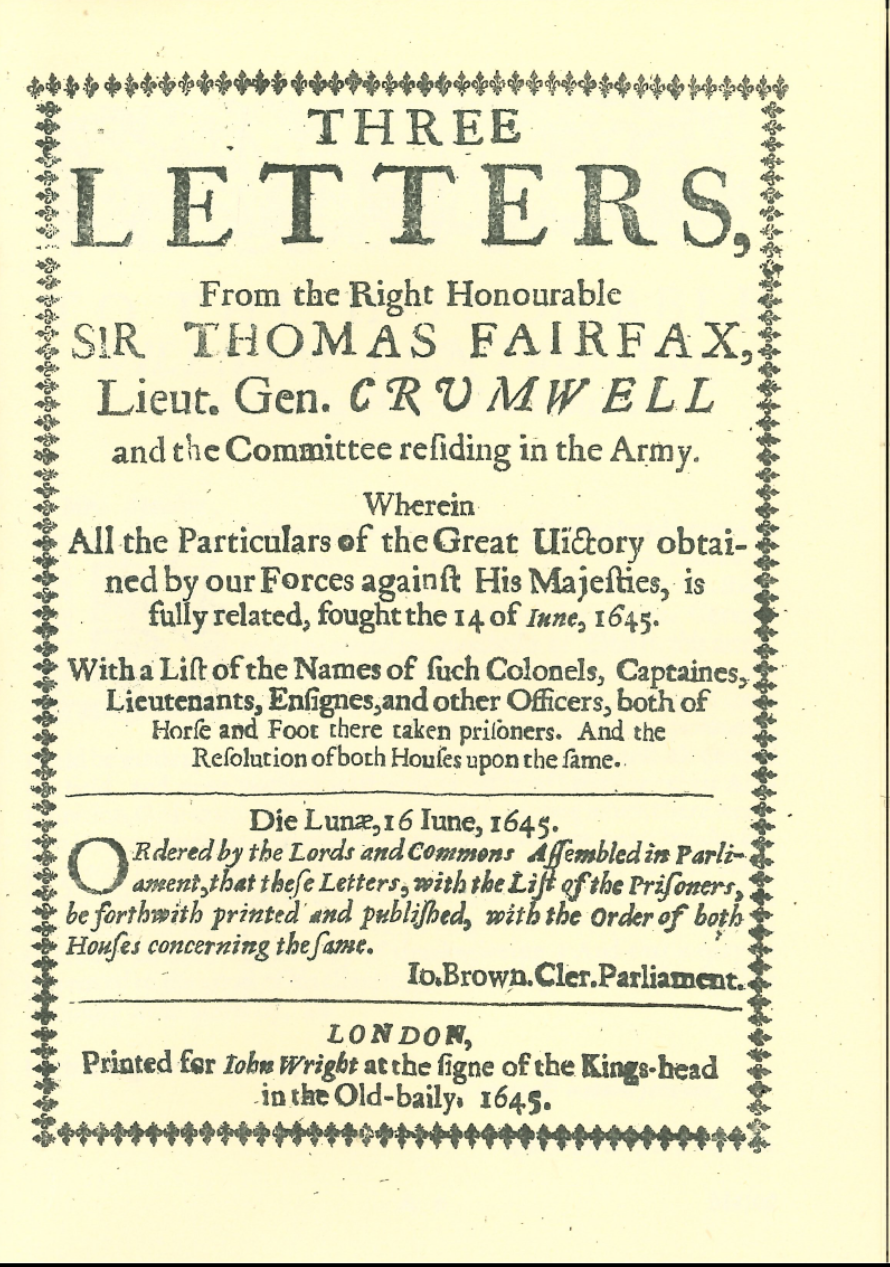 Replica 1600s Pamphlets