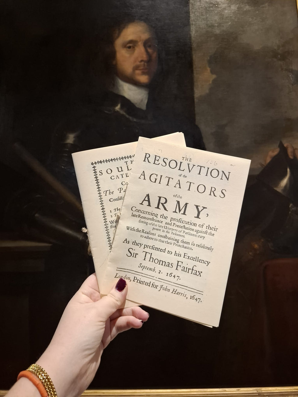 Replica 1600s Pamphlets – Cromwell Museum